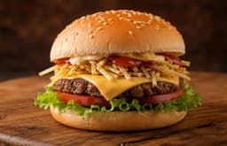 Hamburguesa de carne casera